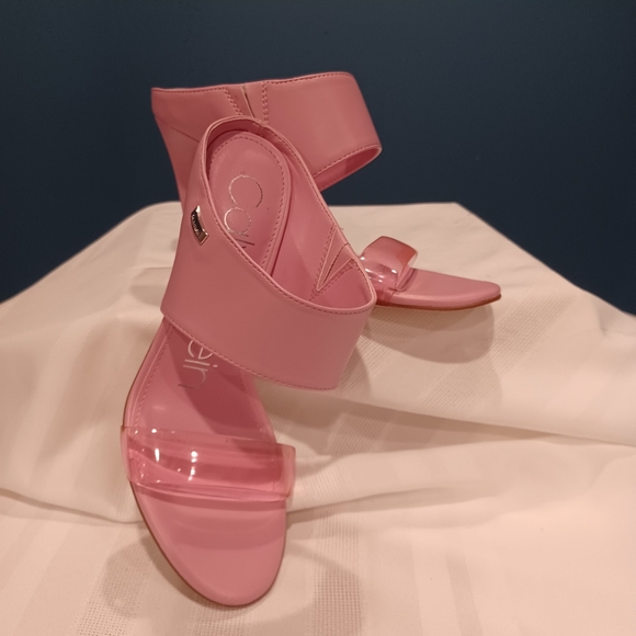 Pre-owned Calvin Klein ShaynaMule Heel in Pink  Size 8m - Picture 5 of 7